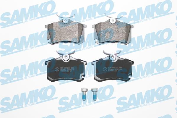 Samko 5SP1508 - Brake Pad Set, disc brake www.avaruosad.ee