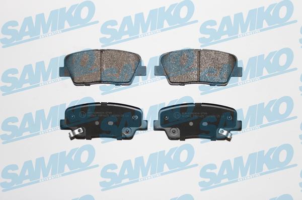 Samko 5SP1625 - Brake Pad Set, disc brake www.avaruosad.ee
