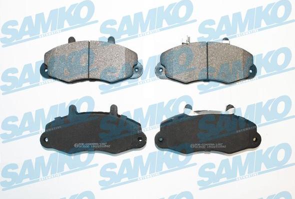 Samko 5SP1059 - Brake Pad Set, disc brake www.avaruosad.ee