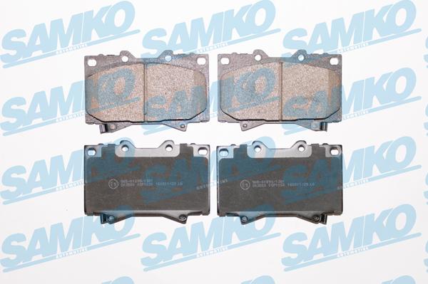 Samko 5SP1050 - Brake Pad Set, disc brake www.avaruosad.ee