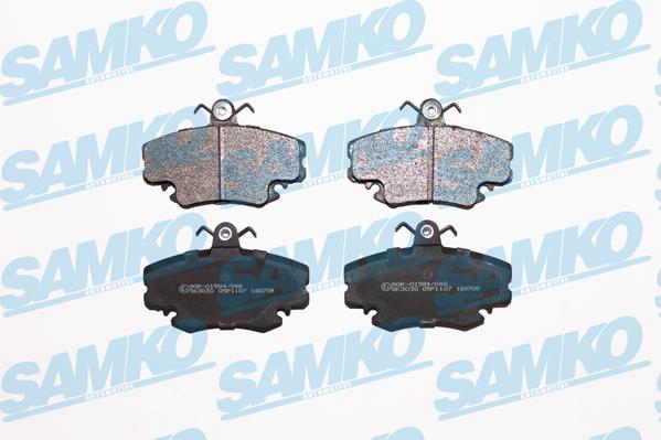 Samko 5SP1107 - Brake Pad Set, disc brake www.avaruosad.ee