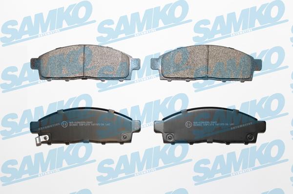 Samko 5SP1319 - Brake Pad Set, disc brake www.avaruosad.ee