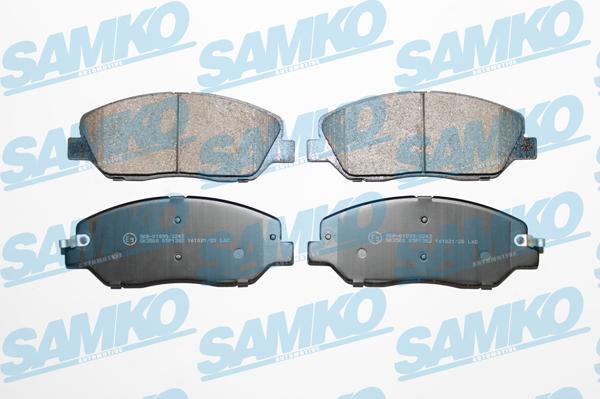 Samko 5SP1382 - Brake Pad Set, disc brake www.avaruosad.ee