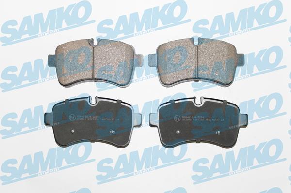 Samko 5SP1296 - Brake Pad Set, disc brake www.avaruosad.ee