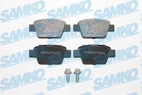 Samko 5SP1269 - Brake Pad Set, disc brake www.avaruosad.ee