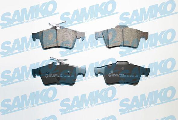 Samko 5SP1236 - Brake Pad Set, disc brake www.avaruosad.ee