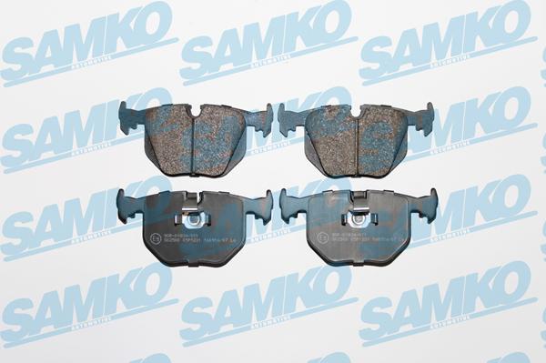 Samko 5SP1231 - Brake Pad Set, disc brake www.avaruosad.ee