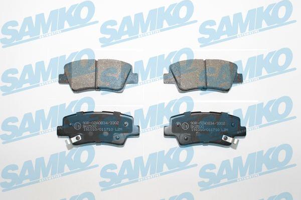 Samko 5SP1710 - Brake Pad Set, disc brake www.avaruosad.ee