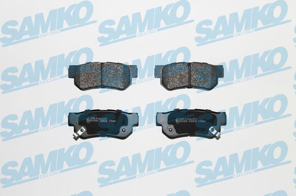 Samko 5SP848 - Brake Pad Set, disc brake www.avaruosad.ee