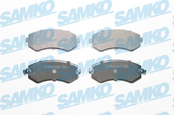 Samko 5SP856 - Brake Pad Set, disc brake www.avaruosad.ee