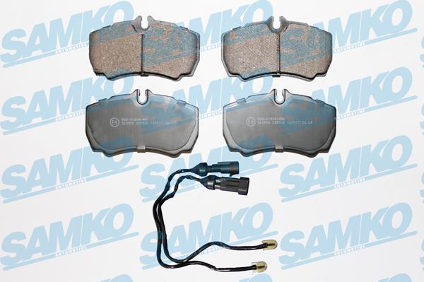 Samko 5SP830A - Brake Pad Set, disc brake www.avaruosad.ee