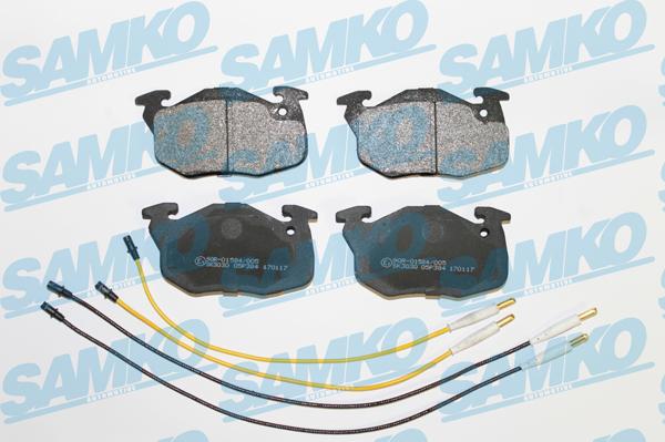 Samko 5SP384 - Brake Pad Set, disc brake www.avaruosad.ee