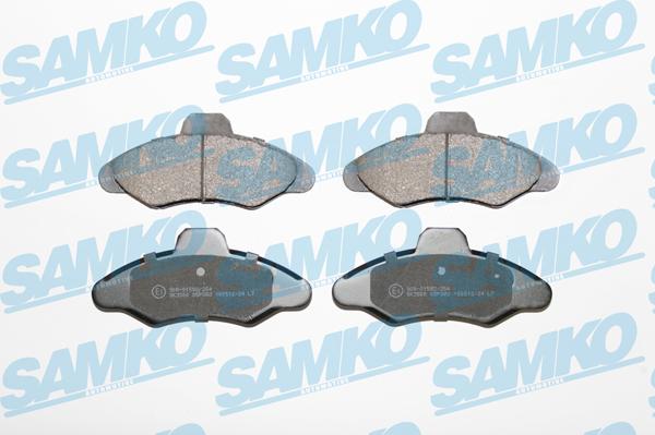 Samko 5SP383 - Brake Pad Set, disc brake www.avaruosad.ee