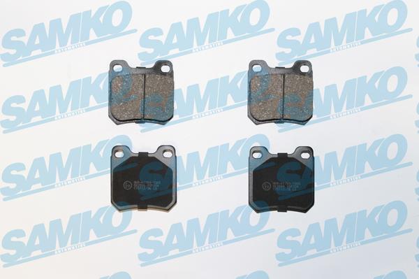 Samko 5SP334 - Brake Pad Set, disc brake www.avaruosad.ee