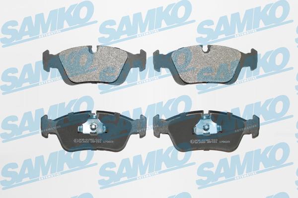 Samko 5SP331 - Brake Pad Set, disc brake www.avaruosad.ee