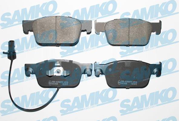 Samko 5SP2038 - Brake Pad Set, disc brake www.avaruosad.ee