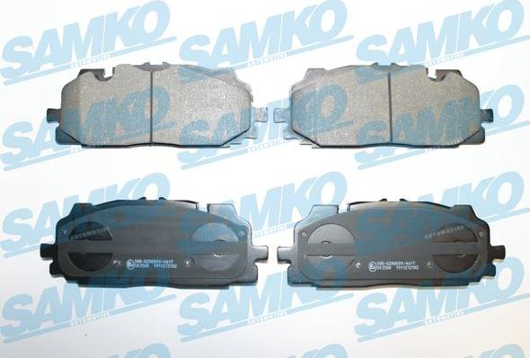 Samko 5SP2102 - Brake Pad Set, disc brake www.avaruosad.ee