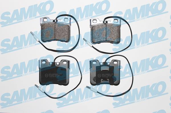 Samko 5SP283 - Brake Pad Set, disc brake www.avaruosad.ee