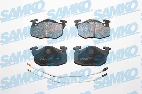 Samko 5SP271 - Brake Pad Set, disc brake www.avaruosad.ee