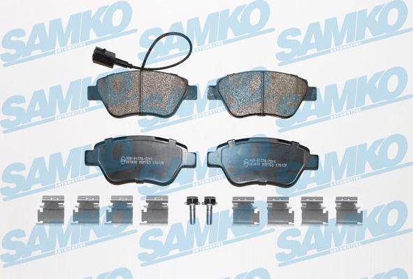 Samko 5SP763K - Тормозные колодки, дисковые www.avaruosad.ee