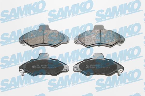 Samko 5SP717 - Brake Pad Set, disc brake www.avaruosad.ee