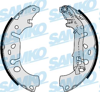 Samko 89100 - Brake Set, drum brakes www.avaruosad.ee