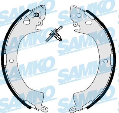 Samko 85240 - Brake Set, drum brakes www.avaruosad.ee