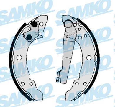 Samko 80140 - Комплект тормозных башмаков, барабанные www.avaruosad.ee