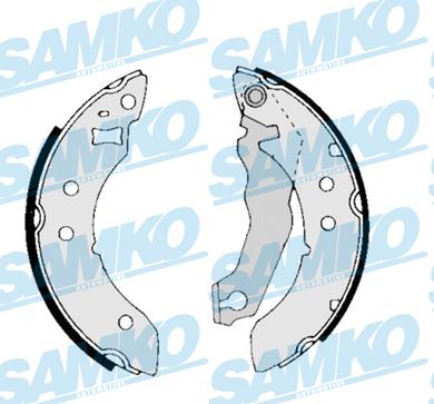 Samko 81390 - Brake Set, drum brakes www.avaruosad.ee