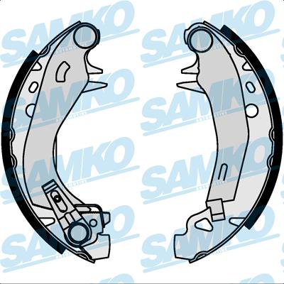 Samko 87570 - Brake Set, drum brakes www.avaruosad.ee