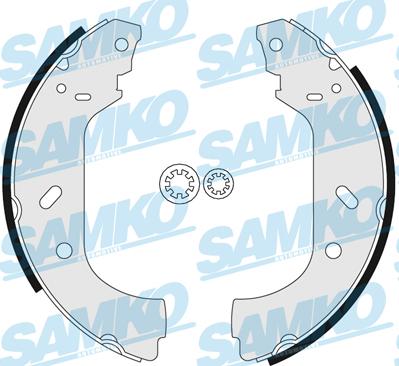 Samko 87150 - Brake Set, drum brakes www.avaruosad.ee