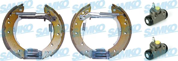 Samko KEG355 - Brake Set, drum brakes www.avaruosad.ee