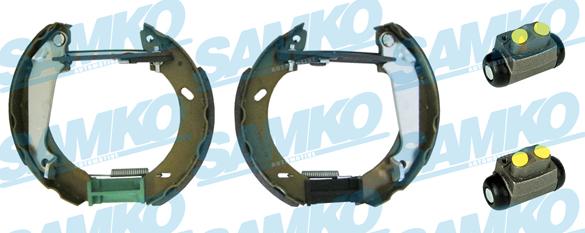 Samko KEG357 - Brake Set, drum brakes www.avaruosad.ee