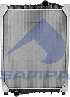 Sampa 026.063 - Радиатор, охлаждение двигателя www.avaruosad.ee