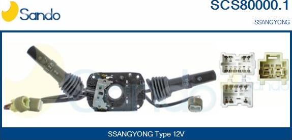 Sando SCS80000.1 - Steering Column Switch www.avaruosad.ee