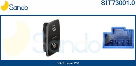 Sando SIT73001.0 - Switch, door lock system www.avaruosad.ee