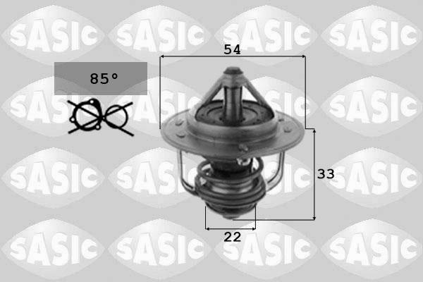Sasic 9000122 - Thermostat, coolant www.avaruosad.ee