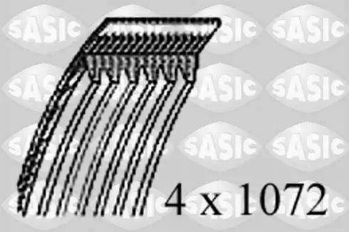 Sasic 1774018 - Correa trapecial poli V www.avaruosad.ee