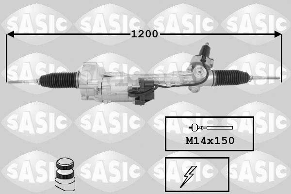 Sasic 7176069 - Steering Gear www.avaruosad.ee