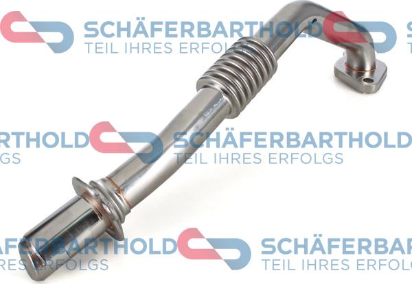 Schferbarthold 317 18 667 01 11 - Pipe, EGR valve www.avaruosad.ee