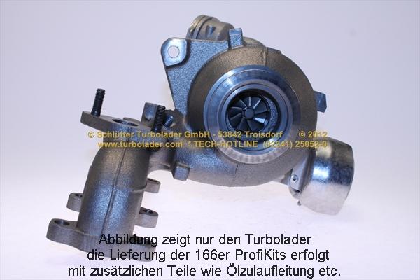 Schlütter Turbolader 166-02470EOL - Kompressor,ülelaadimine www.avaruosad.ee