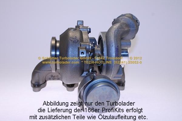 Schlütter Turbolader 166-02470EOL - Kompressor,ülelaadimine www.avaruosad.ee