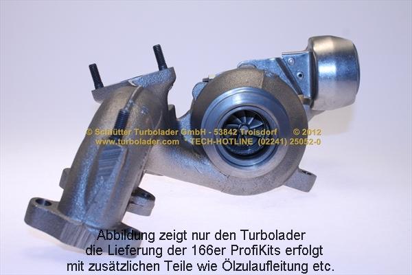 Schlütter Turbolader 166-07030EOL - Турбокомпрессор, наддув www.avaruosad.ee