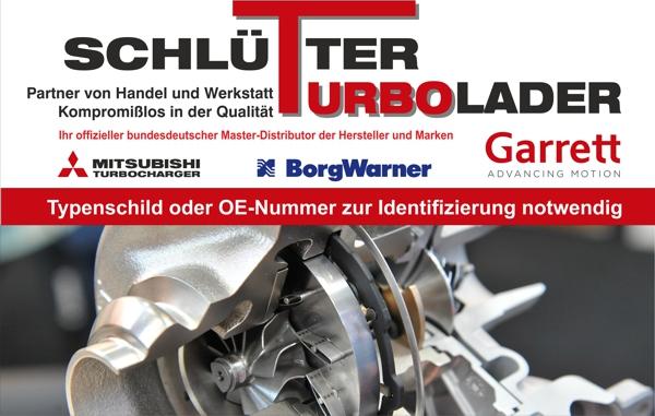 Schlütter Turbolader Siehe Typenschild Turb - Charger, charging system www.avaruosad.ee