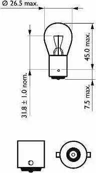 SCT-MANNOL 202075 - Bulb, auxiliary stop light www.avaruosad.ee