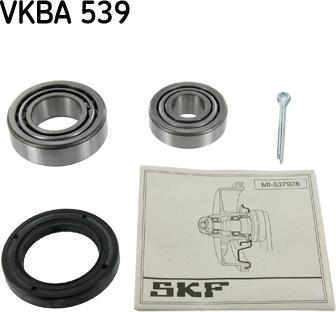 SKF VKBA 539 - Wheel hub, bearing Kit www.avaruosad.ee