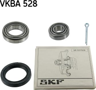 SKF VKBA 528 - Wheel hub, bearing Kit www.avaruosad.ee