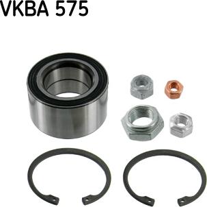 SKF VKBA 575 - Wheel hub, bearing Kit www.avaruosad.ee