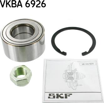 SKF VKBA 6926 - Wheel hub, bearing Kit www.avaruosad.ee