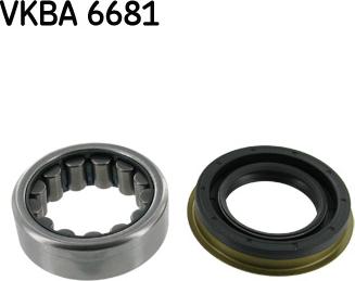 SKF VKBA 6681 - Wheel hub, bearing Kit www.avaruosad.ee